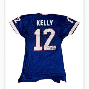 Jim Kelly game worn Jersey